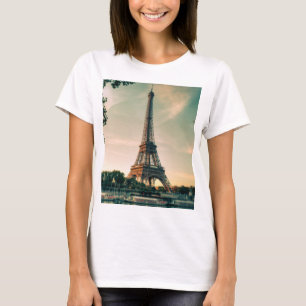 エッフェルタワー装飾用クッション Tシャツ