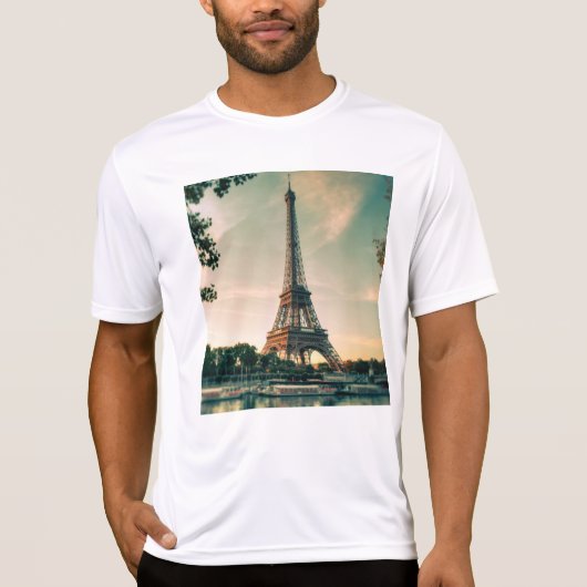 エッフェルタワー装飾用クッション Tシャツ (正面)