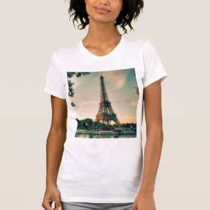 エッフェルタワー装飾用クッション Tシャツ