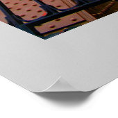 エッフェルタワー詳細 ポスター (角)