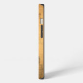 エッフェルタワー青写真1884 iPhoneケース (左側面)