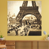 エッフェルタワー1900年博覧会 キャンバスプリント (インサイチュ (リビング))