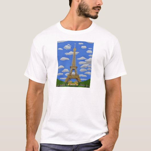 エッフェルタワー2.JPG Tシャツ (正面)