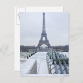 エッフェルタワー3 ポストカード (正面/裏面)