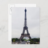 エッフェルタワー4 ポストカード (正面/裏面)