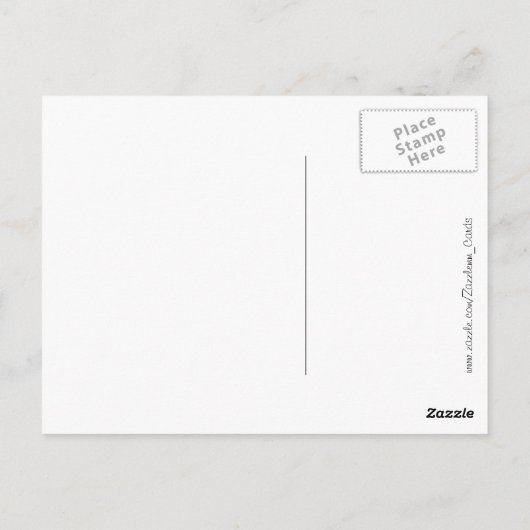 エッフェルタワー – はがき (裏面)