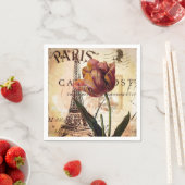 エッフェルタワー スタンダードカクテルナプキン (インサイチュ)