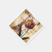 エッフェルタワー スタンダードカクテルナプキン (角)