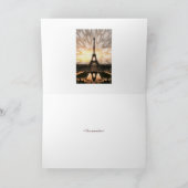 エッフェルタワー、テンプレート シーズンカード (内部)