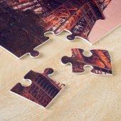 エッフェルタワー – パリレトロスタイル- 8x10 - 110個。 ジグソーパズル (側面)