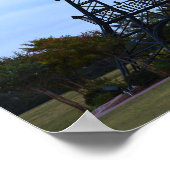 エッフェルタワー，パリ，テキサス州 ポスター (角)