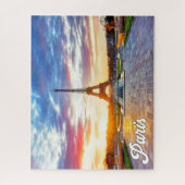 エッフェルタワー，パリ，フランス ジグソーパズル (縦)