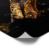 エッフェルタワー，パリ，フランス ポスター (角)