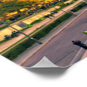 エッフェルタワー、パリ。フランス. ポスター (角)