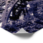 エッフェルタワー，パリ，フランス ポスター (角)