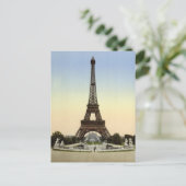 エッフェルタワー、パリ、フランス ポストカード (スタンド正面)