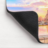 エッフェルタワー，パリ，フランス マウスパッド (コーナー)