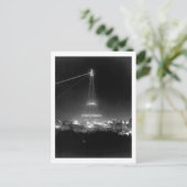 エッフェルタワー,パリ,フランス,夜景,ヴィンテージ ポストカード (スタンド正面)