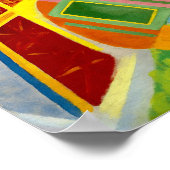 エッフェルタワー,パリ – ヴィンテージ絵画ズバイドローネー ポスター (角)