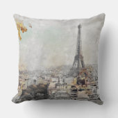 エッフェルタワー。フランス,パリ クッション (正面)