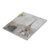 エッフェルタワー。フランス,パリ タイル (側面)