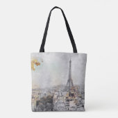 エッフェルタワー。フランス,パリ トートバッグ (裏面)