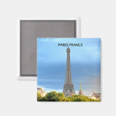 エッフェルタワー（フランス） マグネット (正面/裏面)