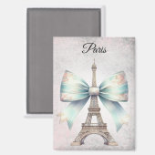 エッフェルタワー&ボーマグネット マグネット (正面/裏面)