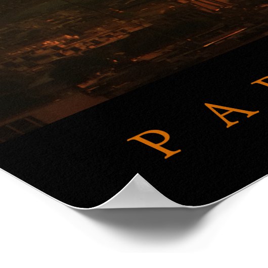 エッフェルタワー – ポスター (角)