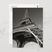 エッフェルタワー ポストカード (正面/裏面)
