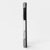 エッフェルタワー（モノクロ） Case-Mate iPhoneケース (裏面/左)