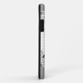 エッフェルタワー（モノクロ） Case-Mate iPhoneケース (裏面/右)