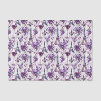 エッフェルタワー&ワインウォーターティッシュペーパー 薄葉紙