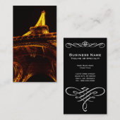 エッフェルタワー 名刺 (正面/裏面)