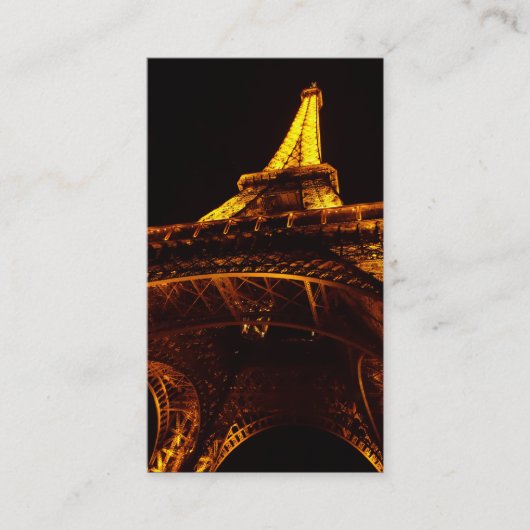 エッフェルタワー 名刺 (正面)