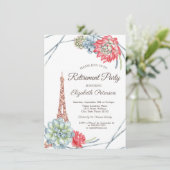 エッフェルタワー、多肉食リタイアメント 招待状 (スタンド正面)