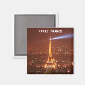 エッフェルタワー、夜 マグネット (正面/裏面)