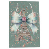 エッフェルタワー（弓あり） ミディアムペーパーバッグ (正面)