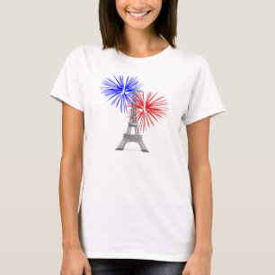 エッフェルタワー（花火） Tシャツ