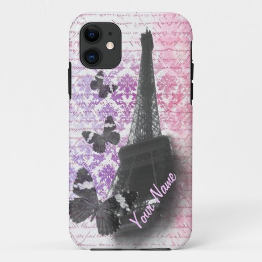 エッフェルタワー Case-Mate iPhoneケース (裏面)