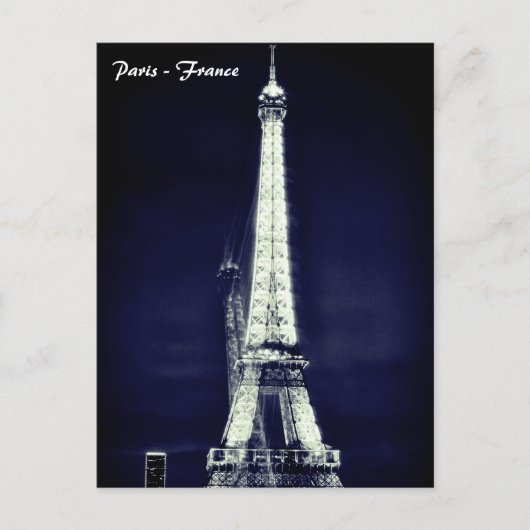 エッフェルタワー – Surreal Art,パリ,フランスのはがき ポストカード (正面)