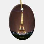 エッフェルタワーatナイト セラミックオーナメント (裏面)