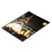 エッフェルタワーatナイト ノートブック (左側)