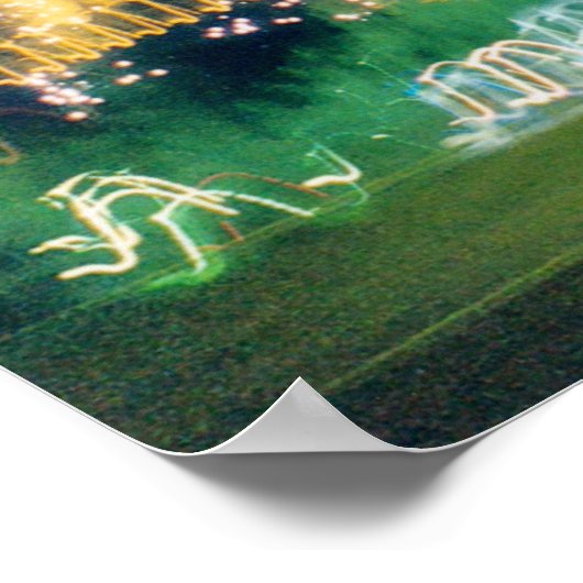 エッフェルタワーatナイト ポスター (角)