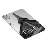 エッフェルタワーb/w マグネット (右側)