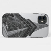 エッフェルタワーb/w Case-Mate iPhoneケース (裏面(横))