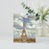 エッフェルタワーinパリ ポストカード (スタンド正面)