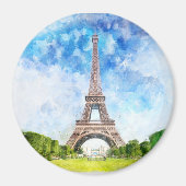 エッフェルタワーinパリnr1 マグネット (正面)