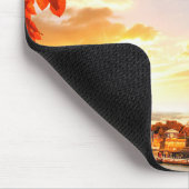 エッフェルタワーin秋,パリ,フランス マウスパッド (コーナー)