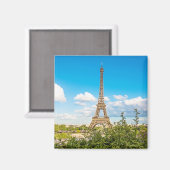 エッフェルタワーin the Cloudsフォトマグネット マグネット (正面/裏面)